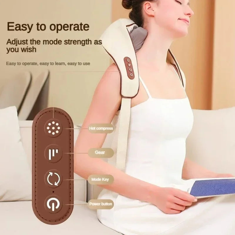 Deep Shiatsu Neck & Shoulder Massager