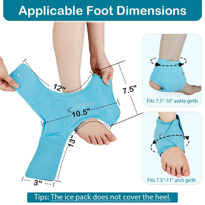 Ankle Ice Pack Wrap